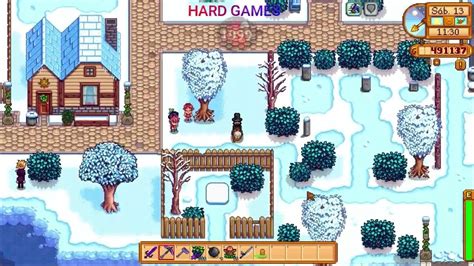 Juego Stardew Valley día sábado 13 de invierno año 2, bacalao .
